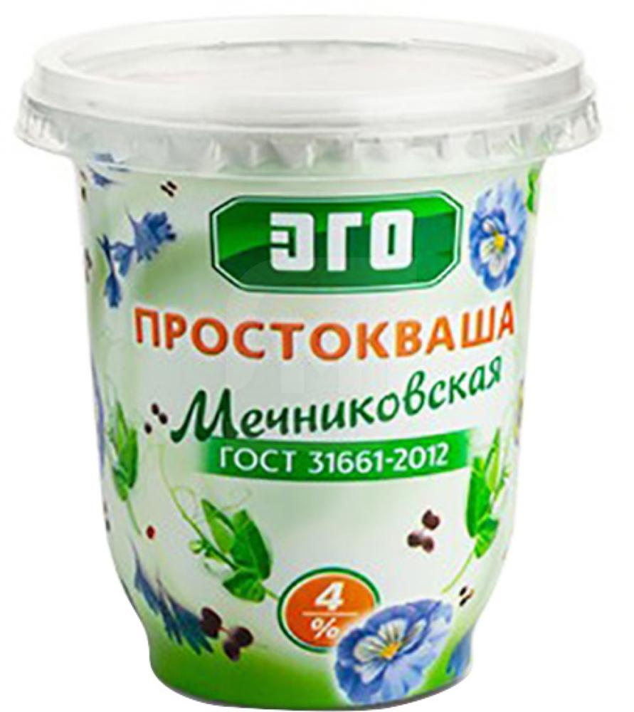 

Простокваша Эго Мечниковская термостатная 4%