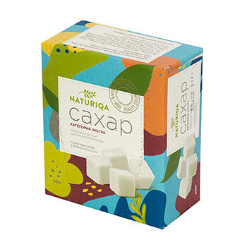 Сахар белый кусковой категория Экстра ТМ Naturiqa (Натурика) 500г