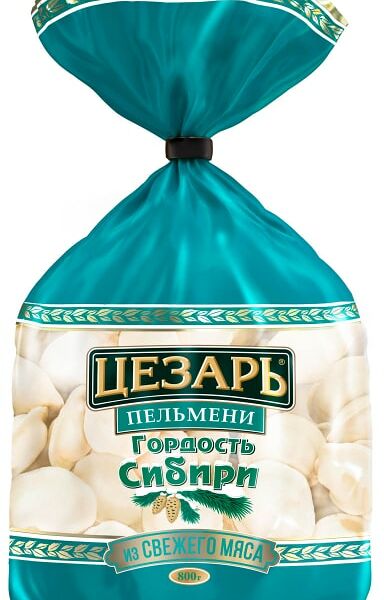 Пельмени Цезарь Гордость Сибири 800г