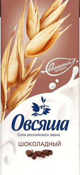 Напиток Овсяша Овсяно-шоколадный 3.2% 200мл