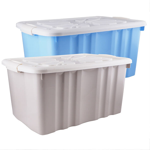 Ящик для игрушек на колесах 60x40x30 см, в ассортименте