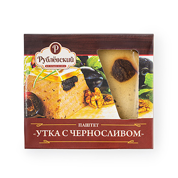 

Паштет утиный Рублёвский с черносливом 200 г