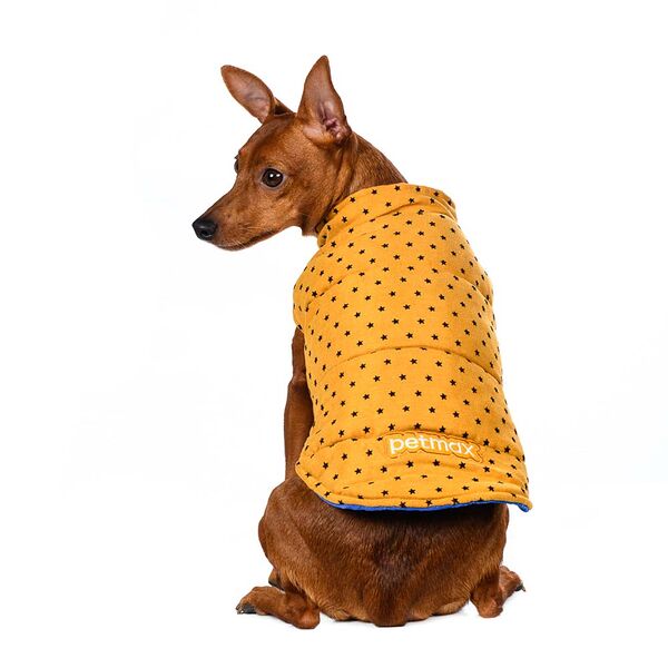 Куртка двухсторонняя для собак 68 XL синий (унисекс)