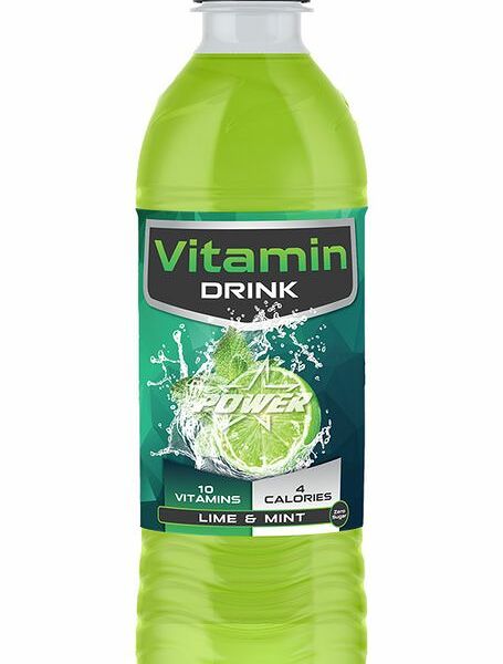 Напиток Vitamin Drink Power Star Лайм-мята 500мл