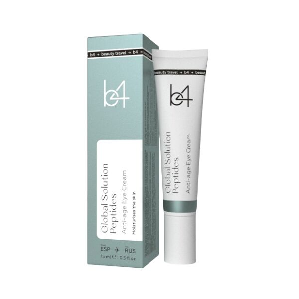 b4 Global Solution Peptides крем для кожи вокруг глаз с пептидами 15 мл