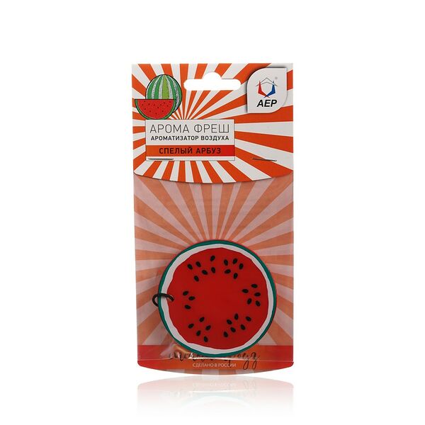 Ароматизатор воздуха для автомобиля АЕР Арома Фреш Спелый арбуз