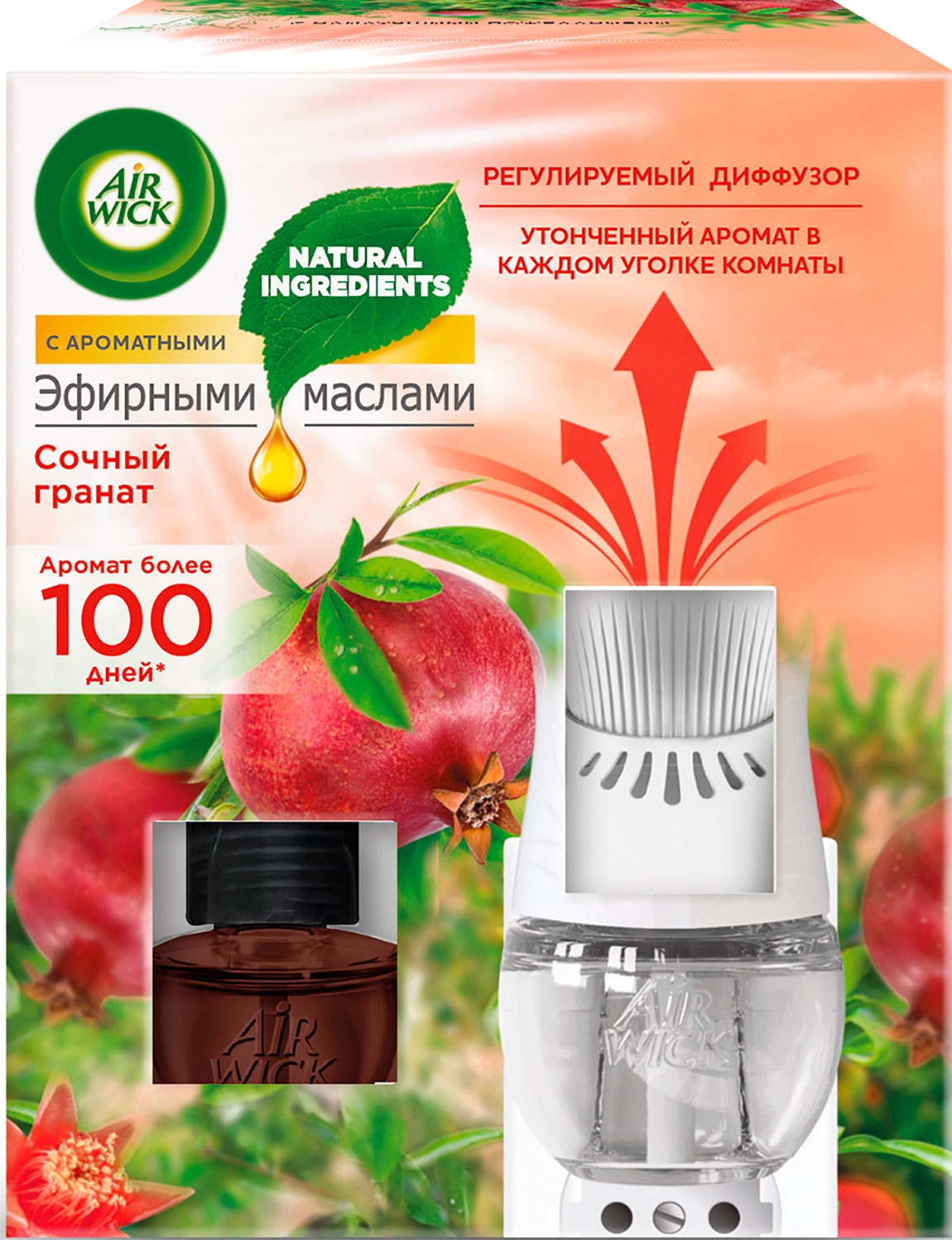 

Ароматический диффузор Air Wick Дикий гранат