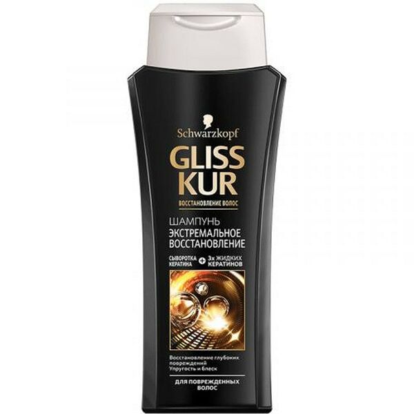 Шампунь для волос Gliss Kur Экстремальное Восстановление, 400 мл