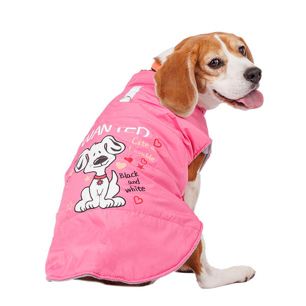 Куртка для собак 4XL розовый (унисекс)