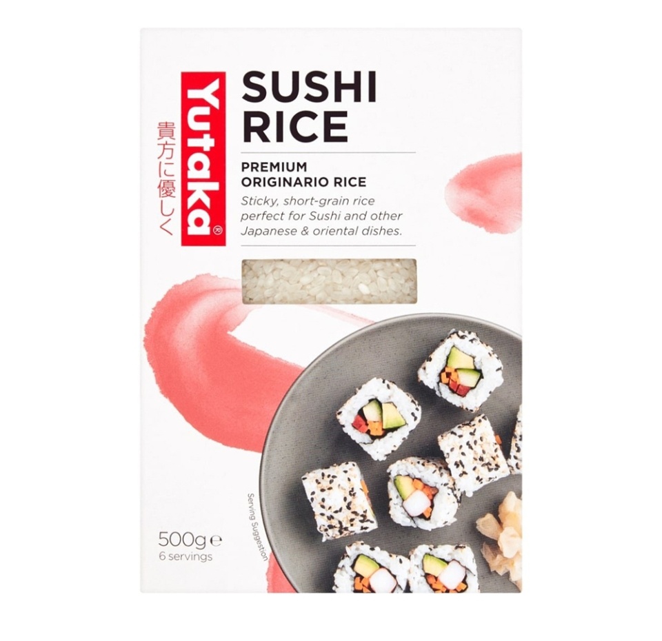 

Рис для суши Yutaka 500 г