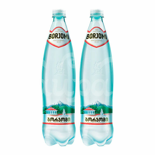 Вода Минеральная Боржоми 1.25л газ пэт