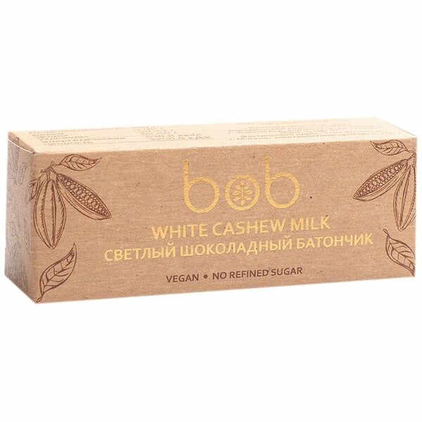 Конфета неглазированная Bob Светлый батончик, 50г