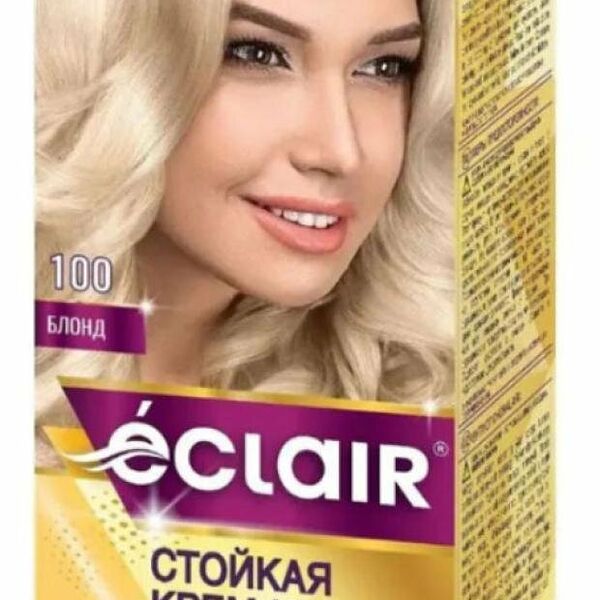 Стойкая крем-краска для волос с маслами Eclair Omega-9 10.0 Блонд