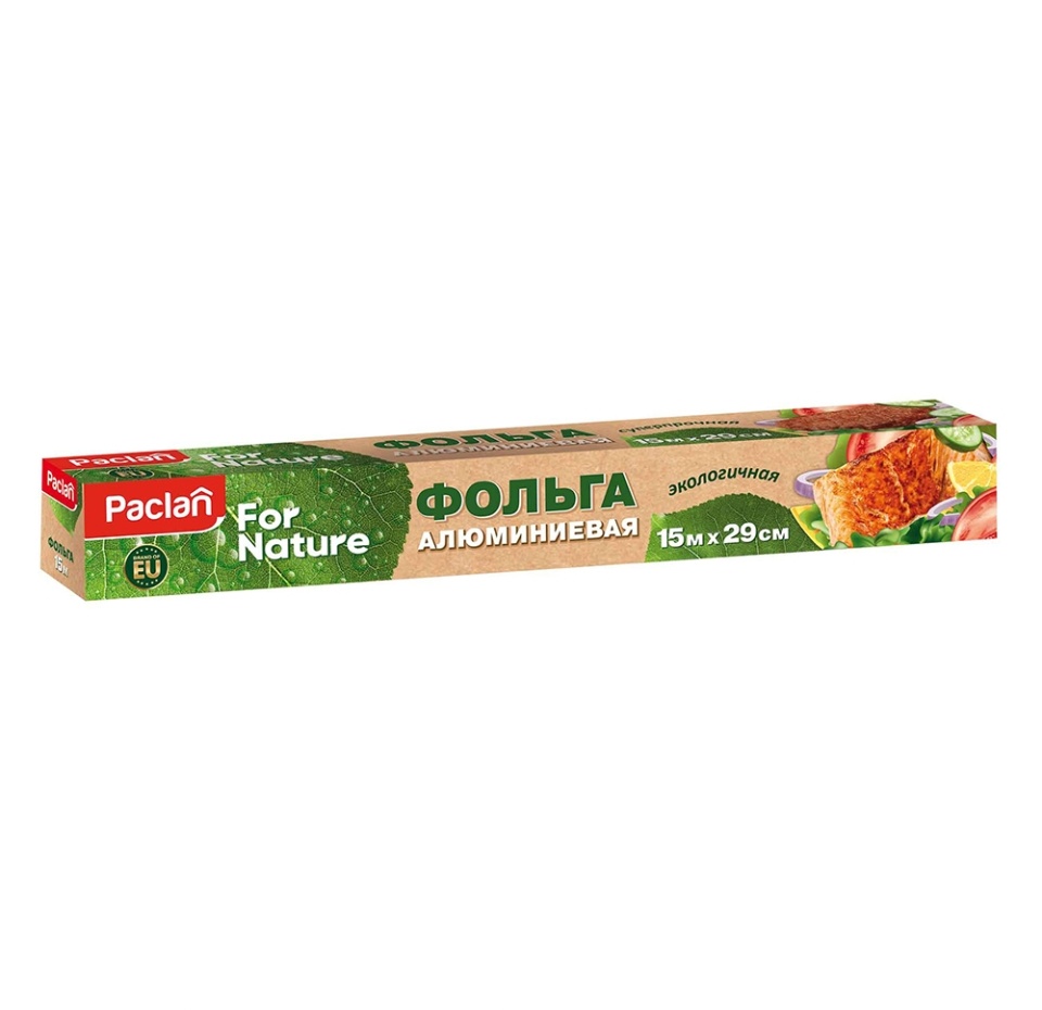 

Фольга алюминиевая Paclan 15м х 29см 1 шт
