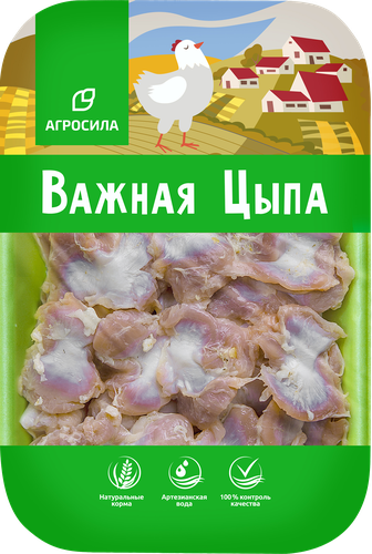 

Желудки цыплёнка-бройлера Важная Цыпа мышечные 700 г
