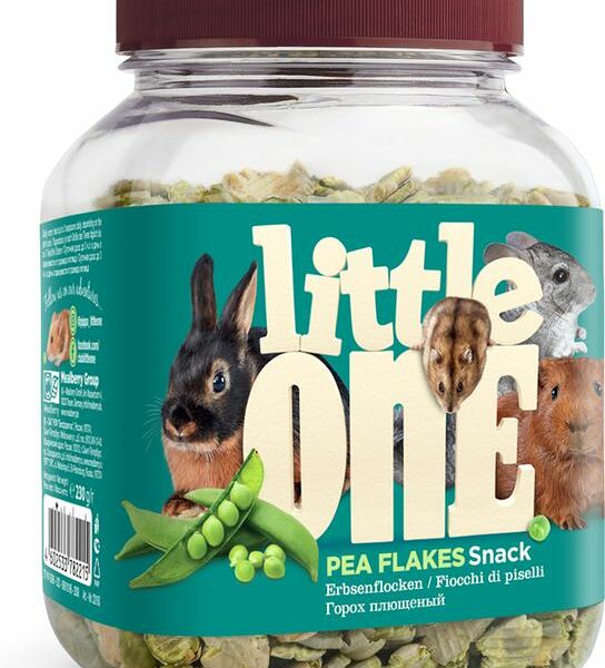 Лакомство Little One Плющенный горох для грызунов 200 г