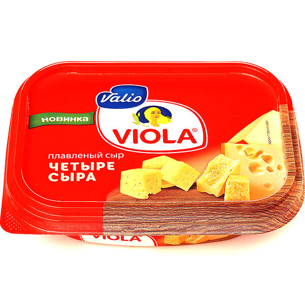 Сыр Valio Viola Четыре сыра 50% плавленый