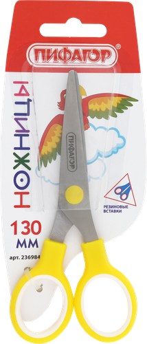 

Ножницы Пифагор 13 см в ассортименте
