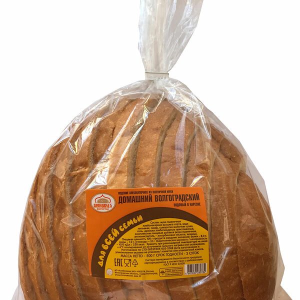 Хлеб Хлебзавод №5 Волгоградский домашний нарезка