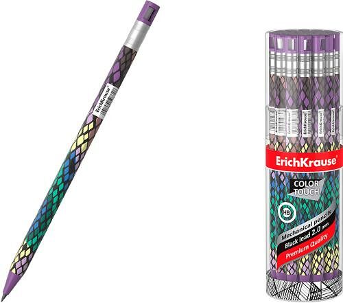 Карандаш ErichKrause Color Touch механический 2мм, 1шт
