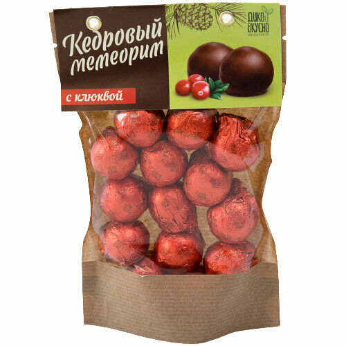 Конфеты Кедровый грильяж с клюквой Дико Вкусно