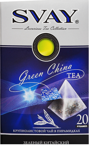 

Чай зеленый Svay Китайский байховый, 20 пирамидок