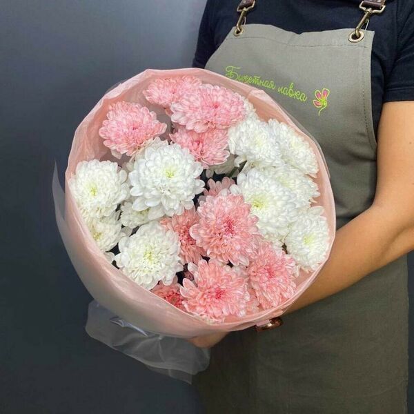 5 кустовых хризантем