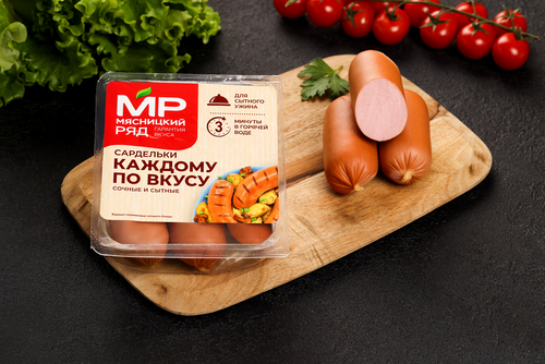 

Сардельки Мясницкий ряд Каждому по вкусу 360 г