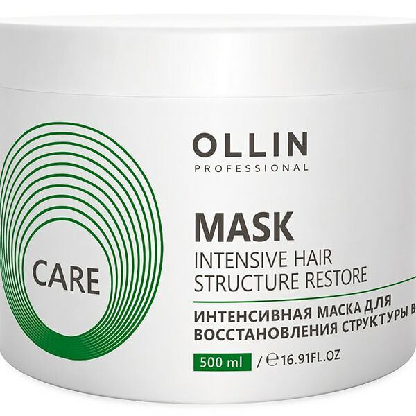 Маска для волос Ollin Care Restore Intensive 500мл