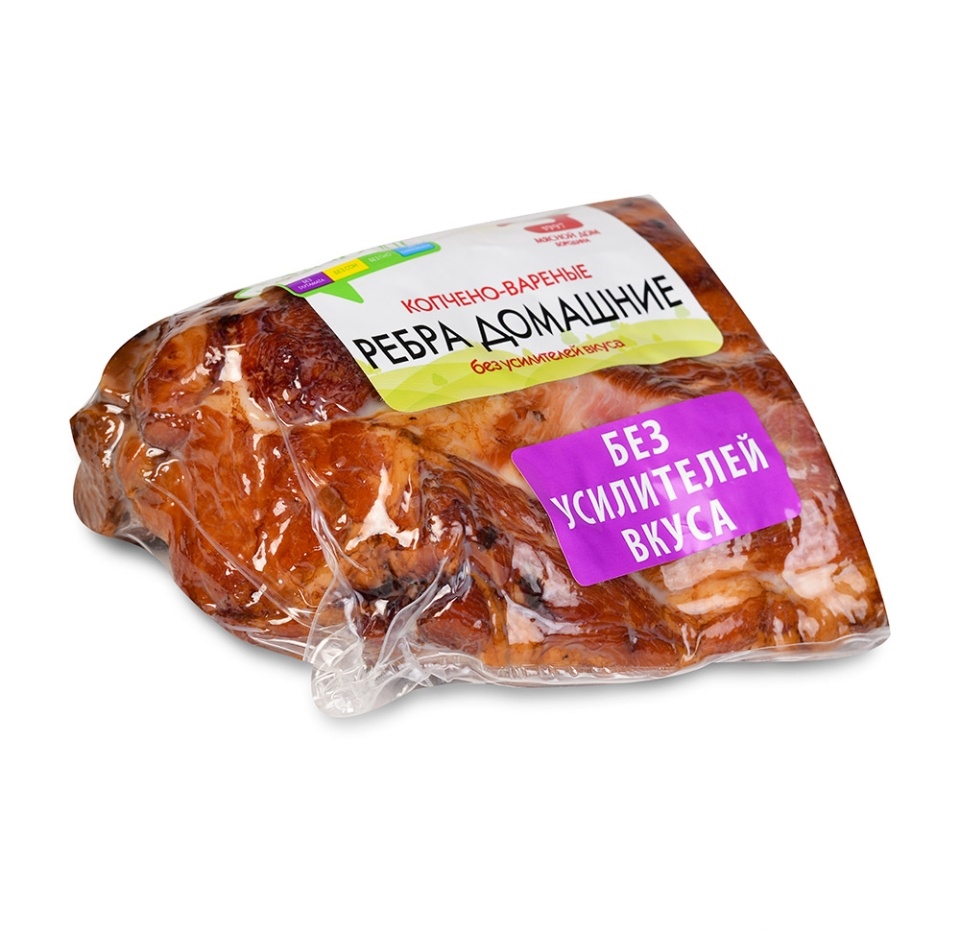 

Ребра Мясной Дом Бородина Домашние копчено-вареные, вес