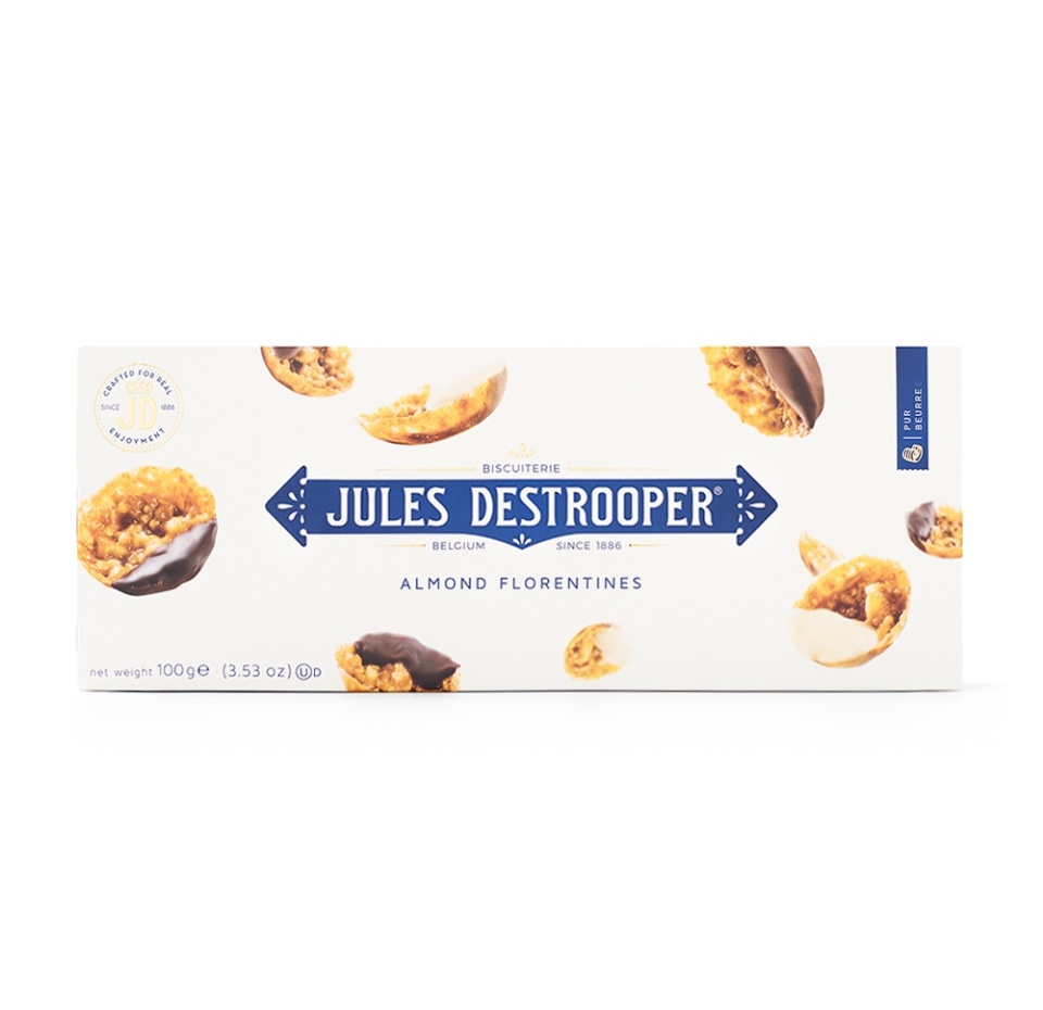 

Печенье Jules Destrooper Almond Florentines с миндалём 100 г