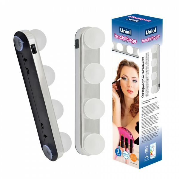 Подсветка LED для мебели и зеркал UNIEL, 2Вт, 4000K, 4AA, IP20