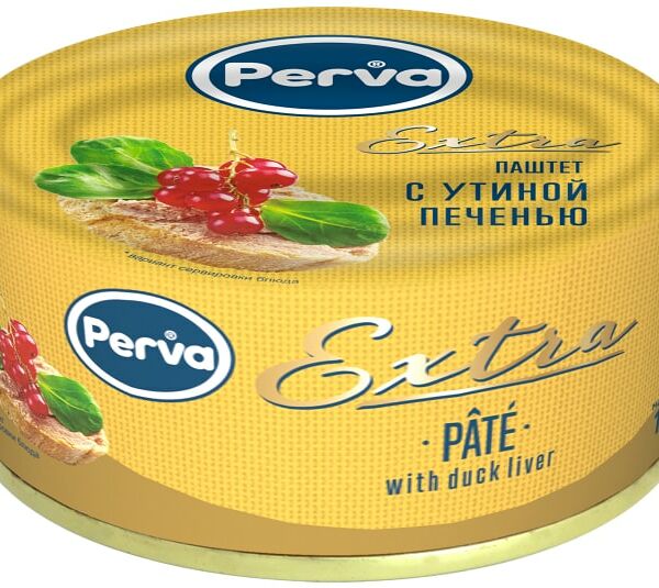 Паштет Perva Extra с утиной печенью 100г