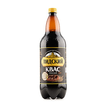 Квас Лидский Темный газированный пастеризованный 1.5 л