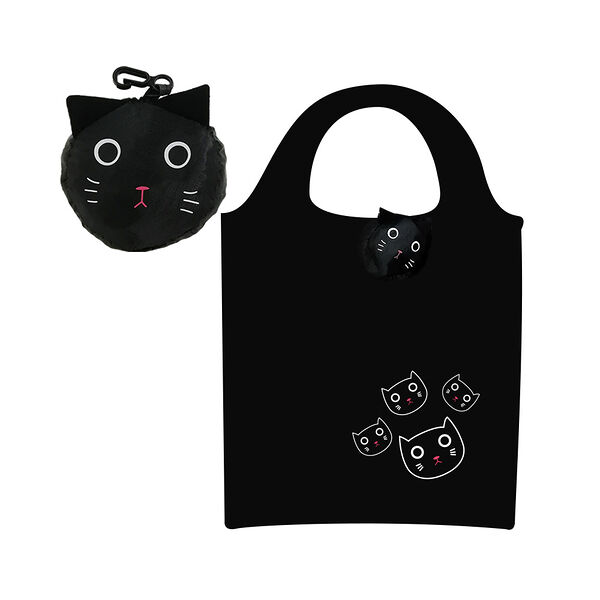 Сумка хозяйственная 45 х70 см Европа черный