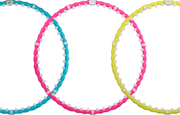 Обруч массажный Actiwell 1 кг сборный с цифровым дисплеем в ассортименте