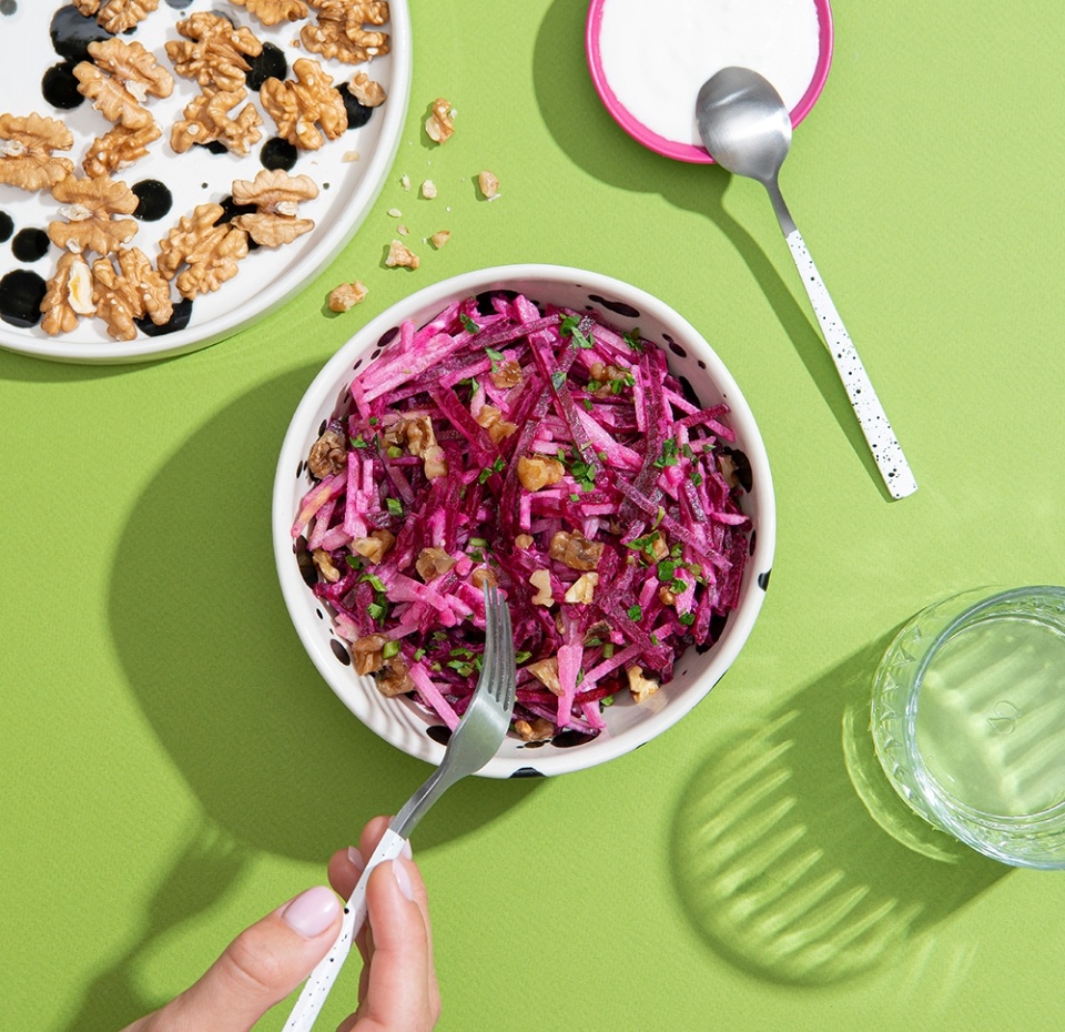 

Свёкла Азбука life с яблоком и грецким орехом 200 г