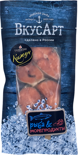 

Кижуч замороженный ВкусАрт стейк, 500 г
