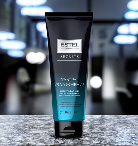 

Бессульфатный гидро-шампунь для волос Estel Secrets Ультра-увлажнение Для Ослабленных Волос 250 мл