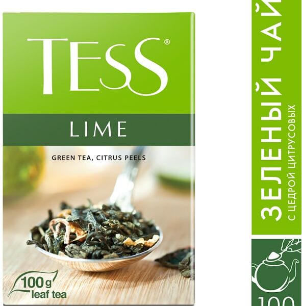 Чай зеленый Tess Lime 100г