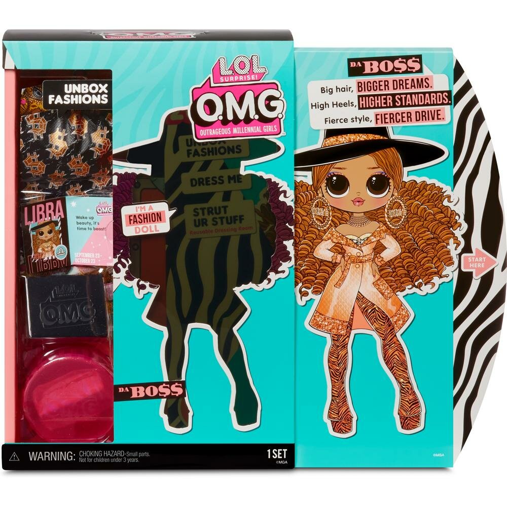 

Кукла - сюрприз L.O.L. MGA Original OMG 3 серия - Da Boss 567219