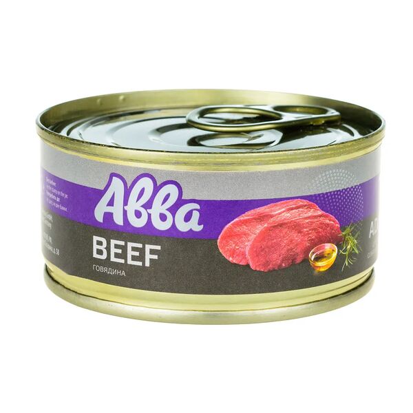 Консервы для взрослых собак всех пород с говядиной