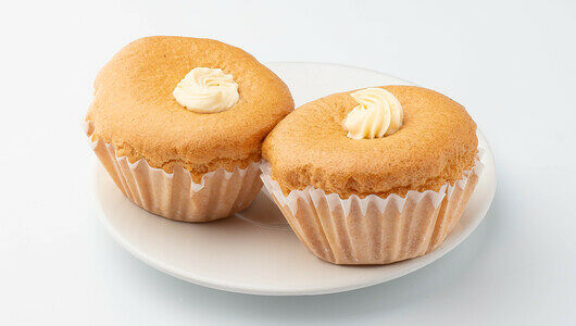 Кекс японский с заварным кремом, 2 шт