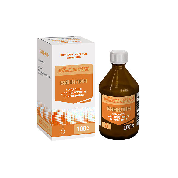 Винилин жидкость для наружного применения 100 г 