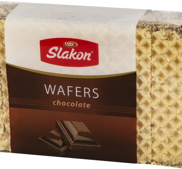 Вафли СЛАКОН с шоколадным вкусом