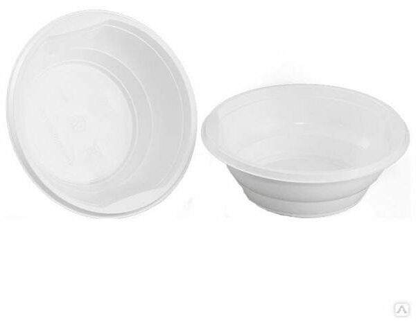 Набор одноразовых тарелок Actuel пластик, 20х500 мл