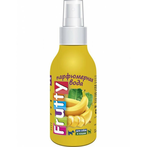 Frutty парфюмерная вода для собак и кошек банан, 100мл