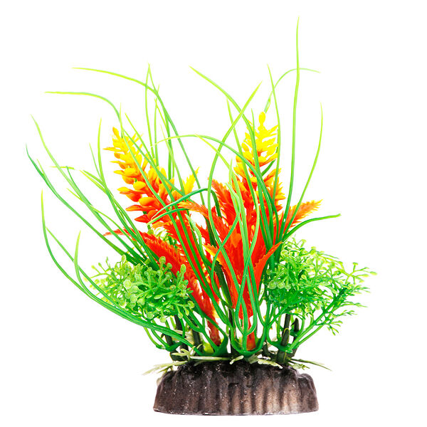 Композиция искусственных растений для аквариума A0318 6x3 см