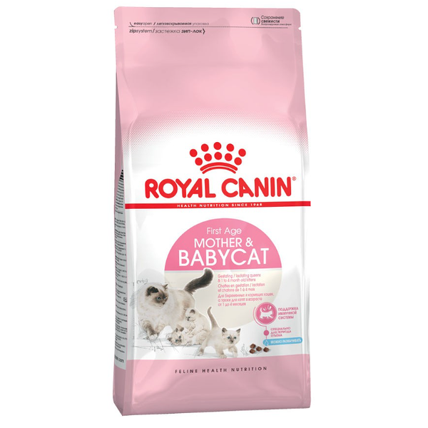Сухой корм для котят и беременных кошек Royal Canin Mother&Babycat до 4-х мес 400г