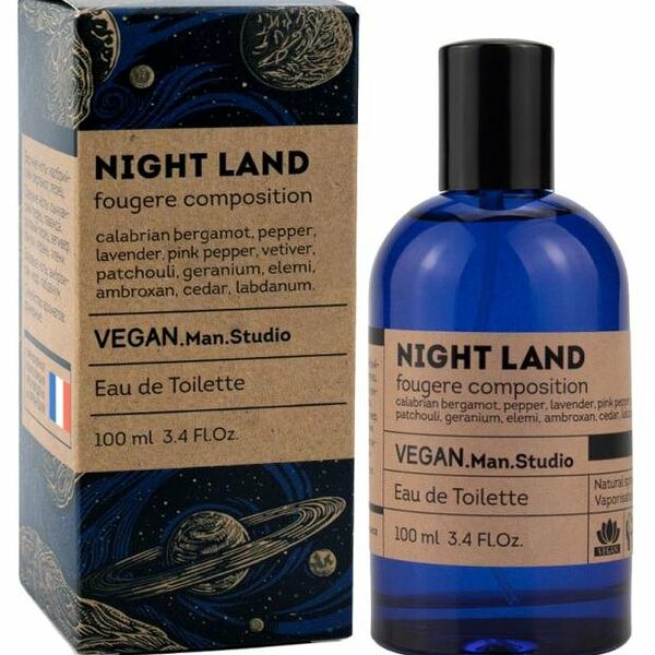 Туалетная вода мужская Vinci Vegan Studio Night Land 100 мл